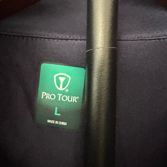 NWT Pro Tour Blue Golf Pullover Large - Picture 5 of 15